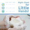 myHomeBody Konjac Baby Sponge for Bathing Cute Shapes Natural Kids Bath loofah for Infants Toddler Newborns Safe PlantBa