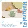 myHomeBody Konjac Baby Sponge for Bathing Cute Shapes Natural Kids Bath loofah for Infants Toddler Newborns Safe PlantBa