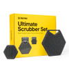 TOOLETRIES The Ultimate Scrubber Set with 2X Scrubbers Holders Silicone Toiletry Organizer Shower Bathroom Accessory Fea