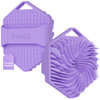 SILKLE Silicone Body Scrubber Gentle Exfoliating Shower Scrubber for Body Bath Silicone Shower Brush Loofah Alternative