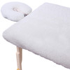 ForPro Professional Collection Comfy Soft Luxury Fleece Massage Pad Set Extra Soft Hypoallergenic for Massage Tables Inc