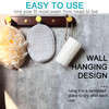 6 pcsSet 4357 Natural Exfoliating Face Body Pad Loofah Sponge Facial Brush Shower Scrubber Body Bath Spa for Men Women R