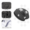 4 Pieces Satin Lined Hair Cover Satin Sleep Bonnet AdjustableDesigned Sleeping Beanie Stay on No Fading Cap for Men