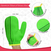 3 Pieces Korean Exfoliating Mitt Exfoliating Washcloth Korean Body Scrub Mitt Italy Face Shower Cloth Asian Bath Massage