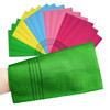 15 Pcs Korean Exfoliating Mitt 955 in Gentle Exfoliating Korean Scrub Mitt Large Korean Washcloth Exfoliating Colorful K