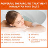 Natural Solution Bath Soak Therapy with Himalayan Pink Salt and Marula Oil Cork Jar Body Relaxing Balancing Purifying Ba