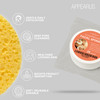 Appearus Natural Cellulose Facial Sponges 25 Pack Compressed Professional Spa Facial Sponge Pads for Cleansing Exfoliati