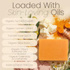 Aspen Kay Naturals Turmeric Soap for Face Body With Organic Shea Butter Chamomile Calendula Gentle Turmeric Face Wash Al