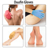 Duufin 28 Pcs Exfoliating Gloves Body Scrub Bath Gloves Exfoliator Body Wash Glove for Shower Spa Massage and Body Scrub
