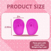 3 Pairs Reusable Silicone Ear Covers Waterproof Hair Dye Protectors for Salon Home Hair Coloring Ear Guards