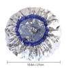 TCOTBE 2 pieces conditioning caps made of aluminum foil thickened shower caps for hot oil treatment reusable hair proces