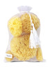 Real Natural Sea Sponges Multipack 5pc Spa Gift Set in Premium Bag Kind on Skin for Bath Shower Facial Cleansing Pamper
