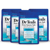 Dr Teals Epsom Salt Magnesium Soak Restorative Minerals with Magnesium Potassium Zinc Essential Oils 3 lbs Pack of 4