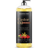Majestic Pure Castor Oil 100 Pure Natural Premium Grade Cold Pressed Hexane Free Hair Eyelashes Eyebrows Nails Moisturiz