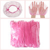 100 Pcs Disposable Nonwoven Bouffant Caps 21 Inch Hair Net Elastic Cap Hair Cover Hats for Beauty Salon Hospital Spa Cat