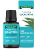 Natures Truth Eucalyptus Essential Oil 15 mL for Diffuser Aromatherapy and Massage Pure Plant Based NonGMO Gluten Free