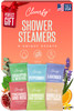 Cleverfy Shower Steamers Aromatherapy for Women and Men SelfCare Shower Bombs for Stress Relief and Relaxation 6 Tablets