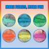 Hot Wheels 6 Piece Bath Bombs for Kids Bubble Gum Scented Bath Toys for Kids Ages 3 by Townley Girl