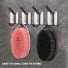 2 Pack Silicone Body Scrubber Loofah DoubleSided Body BrushShower Scrubber and Scalp Massager Shampoo Brush for Sensitiv