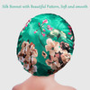 Satin Bonnet Silk Bonnet Hair Bonnet for Sleeping 4 Pack Sleep Bonnets for Women with Wide Elastic Band for Curly Hair B