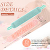 2 Pack Exfoliating Back Scrubber Double Sided Exfoliating Cloth with Strap Long Body Scrub Sponge Shower Loofah with Han