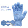 Evridwear Exfoliating Glove for Shower Men and Women Dual Texture Bath Body Scrub Gloves Dead Skin Cell Remover for Home