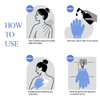 Evridwear Exfoliating Glove for Shower Men and Women Dual Texture Bath Body Scrub Gloves Dead Skin Cell Remover for Home