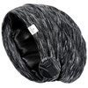 YANIBEST Silk Satin Bonnet Hair Wrap for Sleeping Adjustable Slouchy Beanie for Women Silk Lined for Curly Hair and Brai