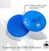 GBS Detangling Shower Scalp Pocket Hair Brush and Comb Set Portable Hair Shampoo Massager 10 Pieces