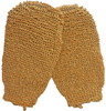 2 Pieces5190 inches Natural Vegetable Fiber Exfoliating Sisal Bath Spa Shower Scrubber Loofah Rub Glove Mitt Mitten Grea