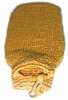 2 Pack 5190 inches Natural Vegetable Fiber Exfoliating Sisal Bath Spa Shower Scrubber Loofah Rub Glove Mitt Mitten Great