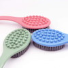 QiChengLYS Bath Body BrushBath Brush Shower Brush with Long HandleMassage Brush Shower Back Scrubber14inch Green