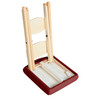 Mt Massage Tables Massage Tables Lightweight Wooden Handy Folding Massage Stool Burgundy