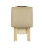 Master Massage Wooden HandyFolding Massage Stool Cream