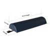 Mt Massage Tables 9x26 Semiround Massage Bolster royal Blue