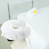 100 Pieces Disposable Face Cradle Covers Massage Headrest Covers for Massage Tables and Massage Chairs Beauty Spa Salon