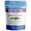 Back Soothing Bath Salt 32 Ounces Epsom Salt with Natural Bergamot Lavender Eucalyptus and Peppermint Essential Oils Plu