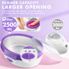 Paraffin Wax Machine for Hand and Feet Ejiubas Paraffin BathQuick HeatingLarge Capacityincludes 22 lb Paraffin Wax 200 G