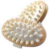Kootinn 2 Pack Natural Wooden Anti Cellulite Massager Wood HandHeld Massager Body Brush Muscle Relax Sauna Spa Head Mass