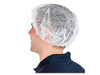 Disposable Caps Hair Nets Salon Spa Food Service 100 Pack 21 White