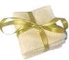 3 pcsset Soft Weave Home Spa Exfoliating Face and Body Wash Cloths DualSided With Exfoliating Scrub and Soft Terry Cloth