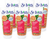 St Ives Radiant Skin Pink Lemon and Mandarin Orange Face Scrub 6 oz Pack of 6