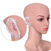 200 Pack Clear Disposable Ear Protectors Waterproof Ear Covers for Hair Dye Shower Bathing