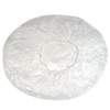 Disposable 100 Pcs Plastic Waterproof Clear Shower Caps Bath Shower Hair Caps For Women and Men