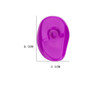 3 Pairs Waterproof Silicone Ear Covers Hairdressing Dye Coloring Ear Cover Earmuff Protectors Ear Cap Salon Hair Styling