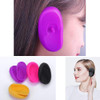 3 Pairs Waterproof Silicone Ear Covers Hairdressing Dye Coloring Ear Cover Earmuff Protectors Ear Cap Salon Hair Styling