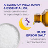 Dr Teals Kids Gentle Epsom Salt Sleep Soak with Melatonin Essential Oil Blend 2 lbs Pack of 3