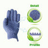 Evridwear Exfoliating Dual Texture Bath Gloves for Shower Spa Massage and Body Scrubs Dead Skin Cell Remover Gloves with