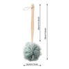 4 Pack Large Bath Puff Loofah Sponge with Long Handle Shower Loofah Bath Body Back Brush Spa Brush for Women and Men4 Co