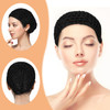 Etercycle 3 Pieces Mesh Crochet Hair Net Snoods for Women Soft Rayon Knit Crochet Hairnet Hair Cover Accessory for Sleep